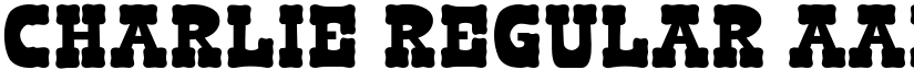 Charlie Regular font