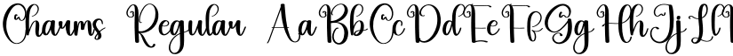 Charms Regular font
