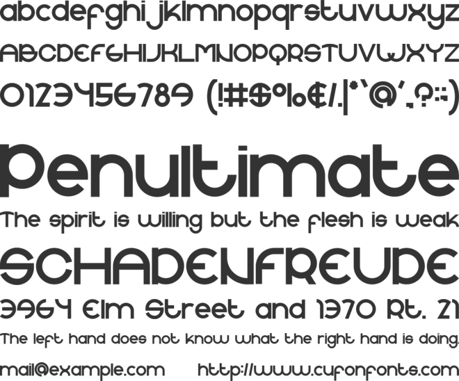 Neo Eraox font preview