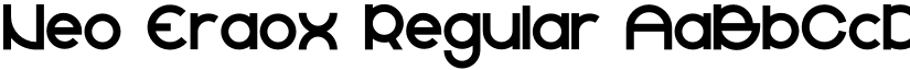 Neo Eraox Regular font