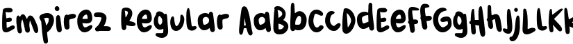 Empirez Regular font