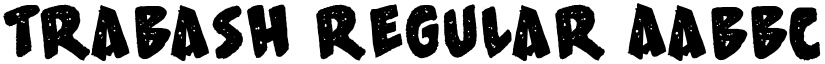 Trabash Regular font