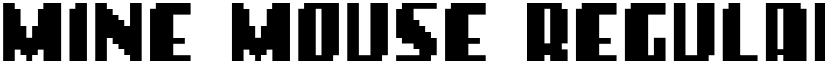 Mine Mouse Regular font