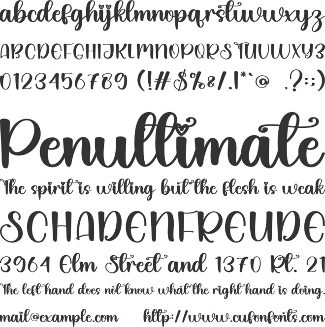 Discount Market font preview