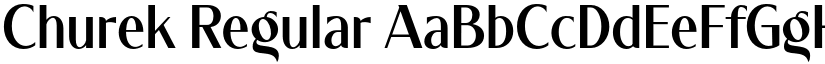 Churek Regular font