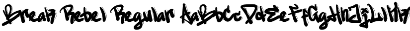 Break Rebel Regular font