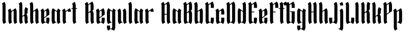 Inkheart Regular font