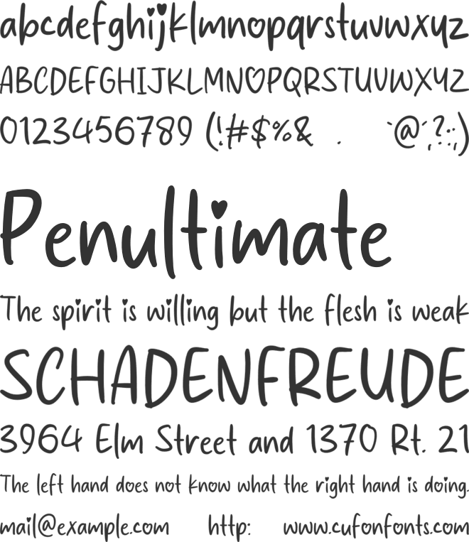 Artistry Valentino font preview