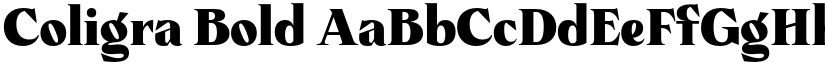 Coligra Bold font