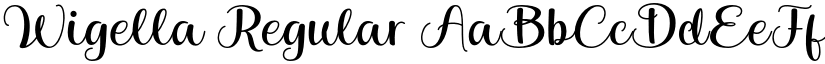 Wigella Regular font