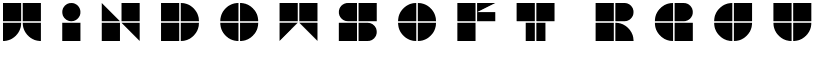 WindowSoft Regular font