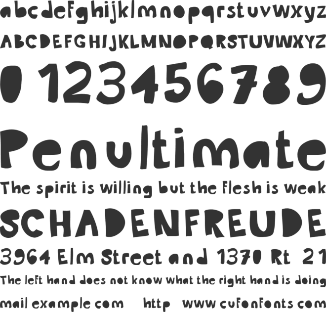 Starboy Font font preview