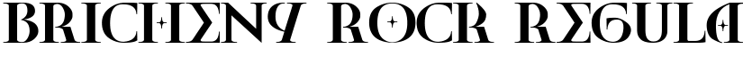 Bricheny Rock Regular font