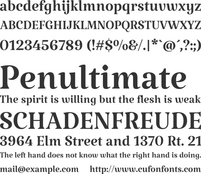 Katibeh font preview