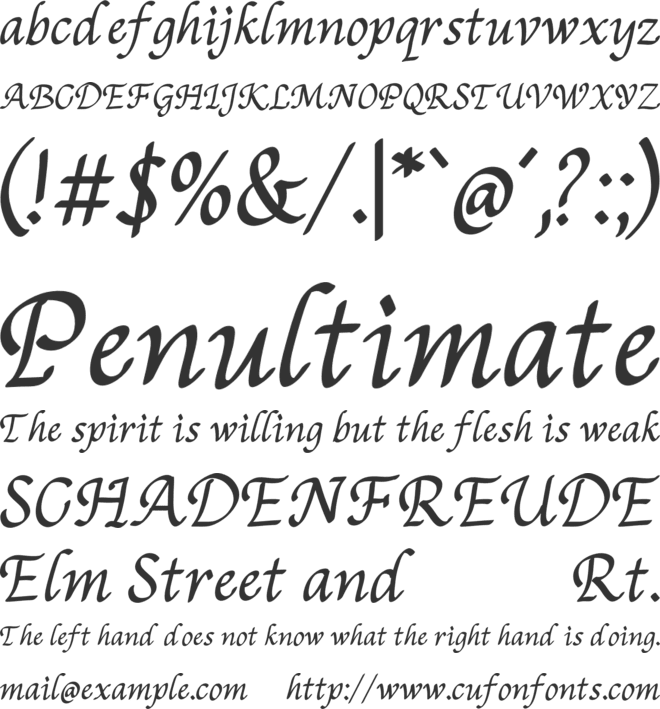 FRUIT JUNK font preview