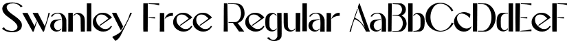 Swanley Free Regular font