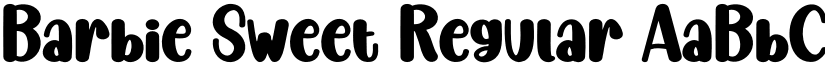 Barbie Sweet Regular font