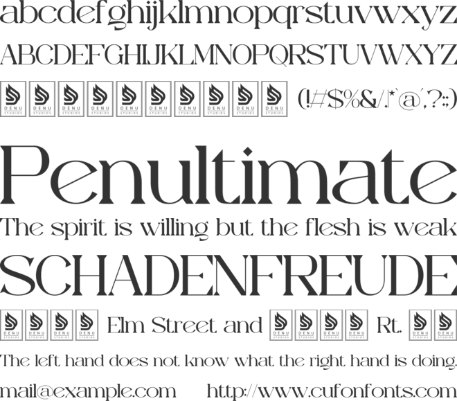 Diggie Brown font preview