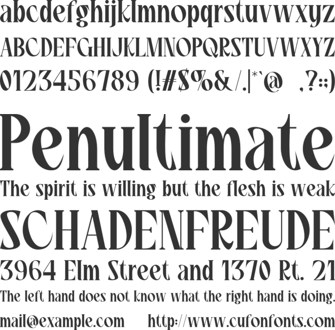 SOUL OZEES font preview