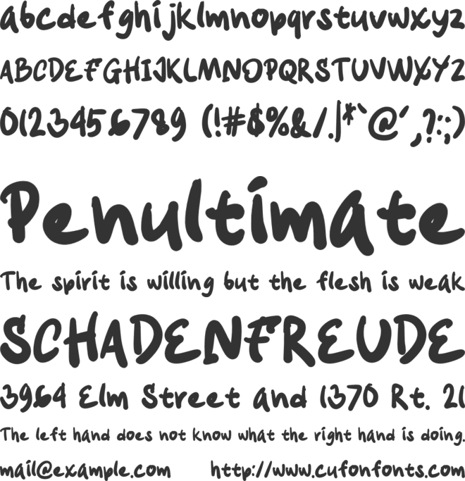 Arlo Lines font preview