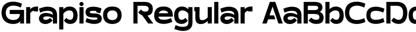 Grapiso Regular font