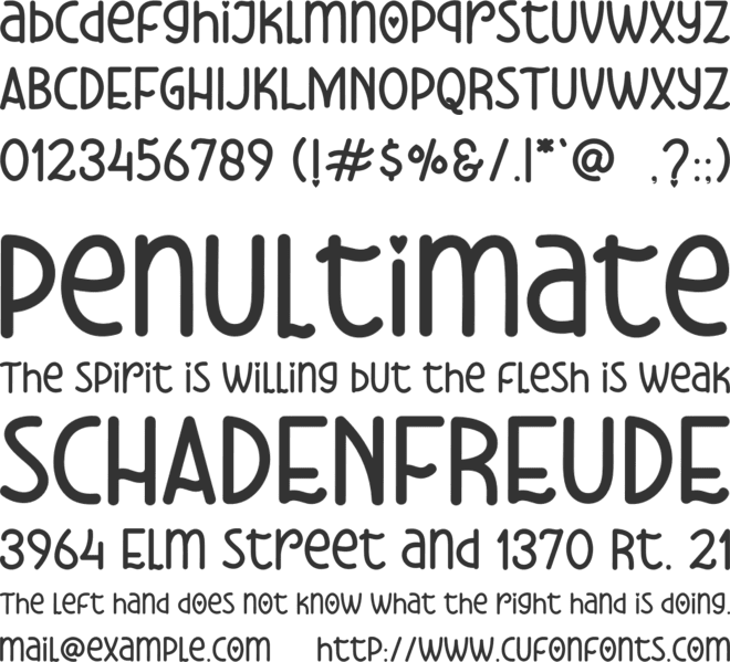 Pinklove font preview