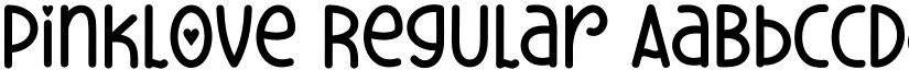 Pinklove Regular font