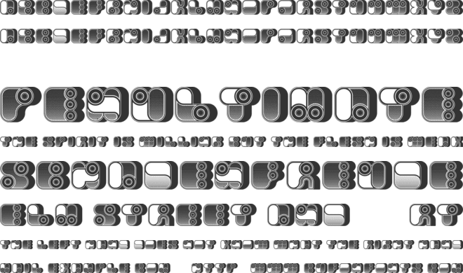 Various Materials font preview