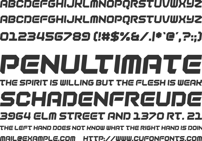 Guardian Angle font preview