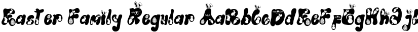 Easter Family Regular font