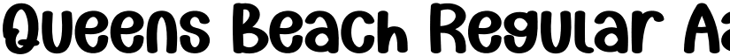Queens Beach Regular font