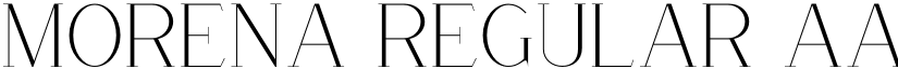 Morena Regular font