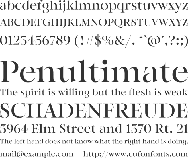 Kiltier font preview