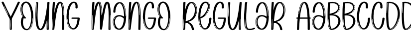 Young Mango Regular font