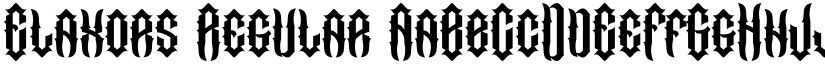 Elaxors Regular font