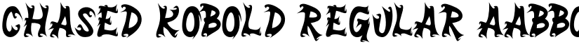 Chased Kobold Regular font