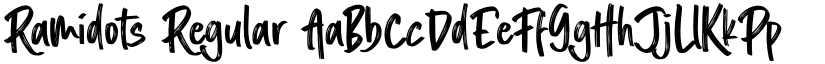 Ramidots font download