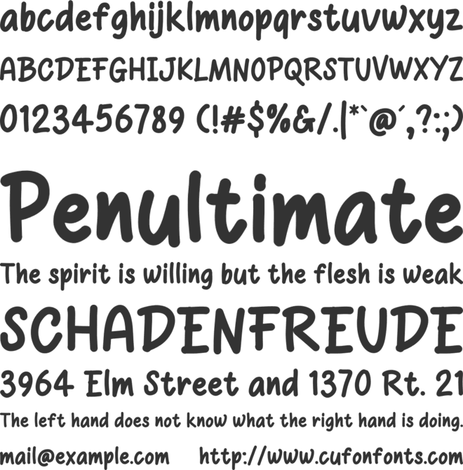 Boldiaer font preview