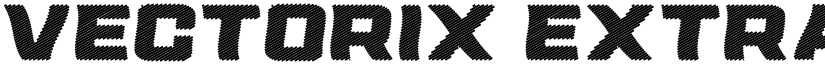 VECTORIX ExtraBold Expanded font