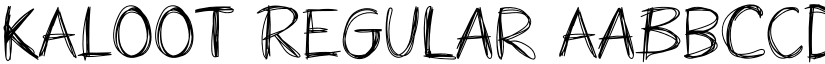 KALOOT Regular font