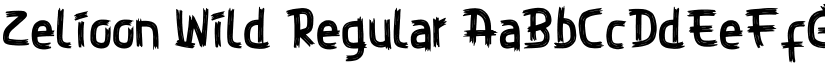 Zelioon Wild Regular font