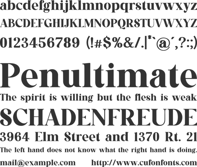 Dainty Fusion font preview