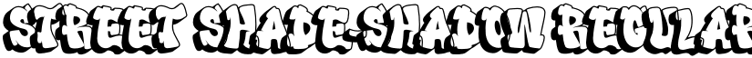 Street Shade-Shadow Regular font