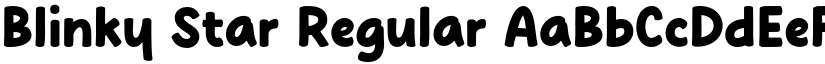 Blinky Star Regular font