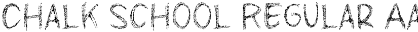 Chalk School Regular font