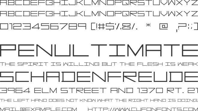 Cataluna font preview