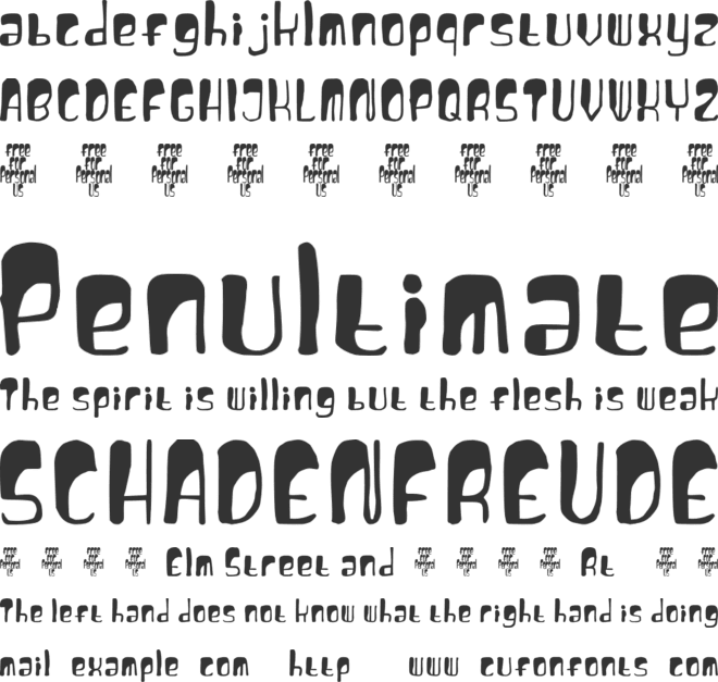 quiftex font preview