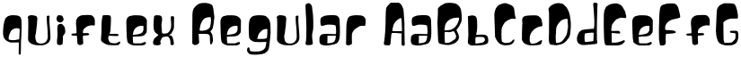 quiftex Regular font