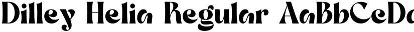 Dilley Helia Regular font