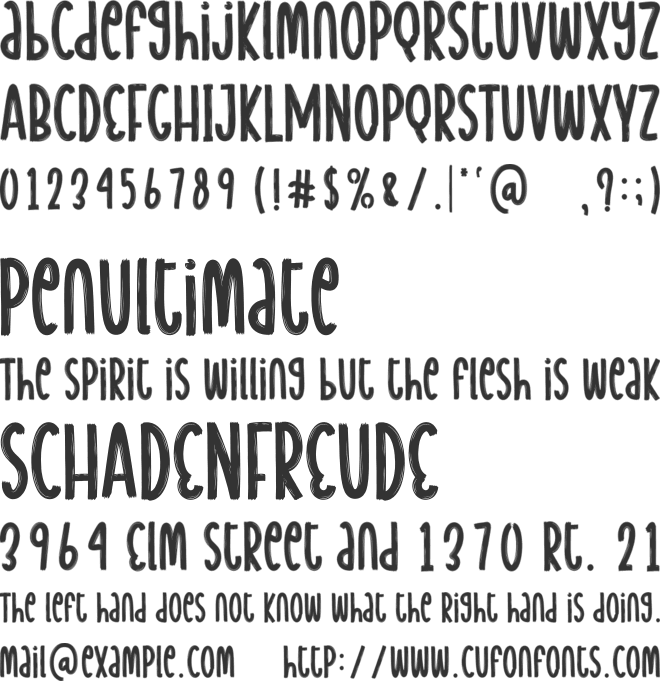 Welcome  Halloween font preview